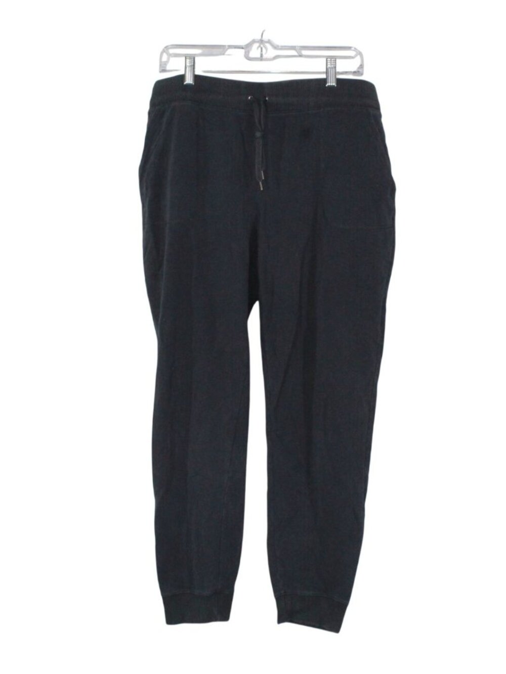 LL Bean Women's Ultrasoft Sweats Drawstring Jogger Lounge Athleisure Gym Black L